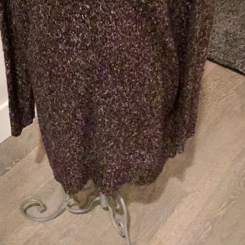 Michael Kors brown chunky open front cardigan - Picture 4 of 5